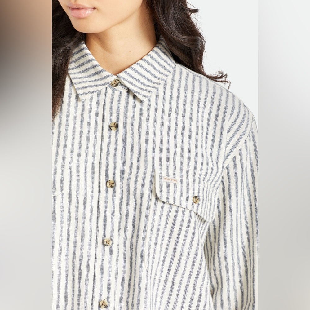 ⭐️5/$30 Brixton Women’s Bowery Boyfriend Flannel 100% Cotton